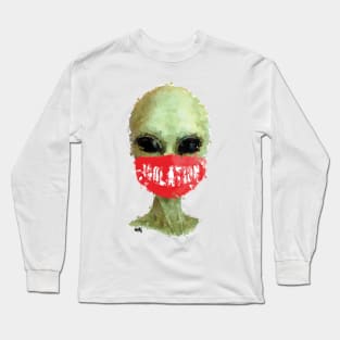 Alien quarantined Long Sleeve T-Shirt